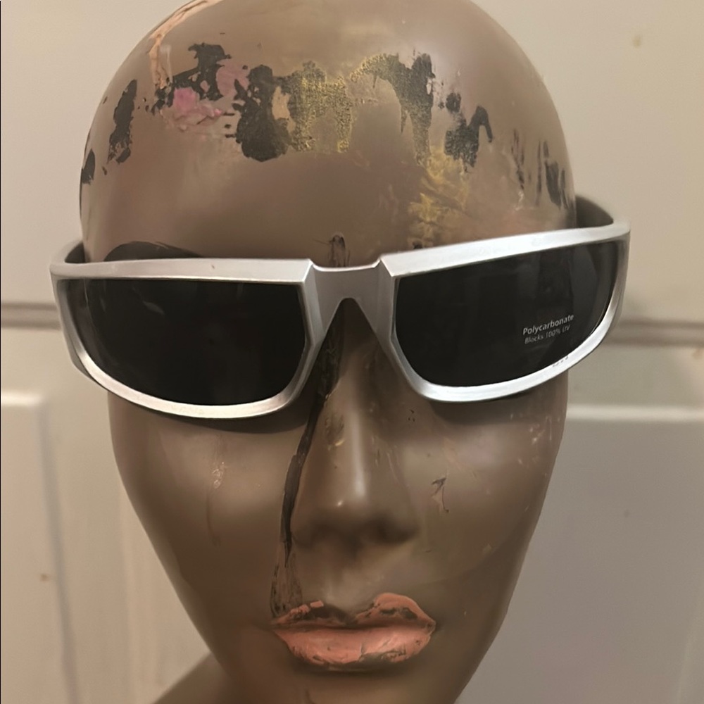 Silver and Black Sunglasses